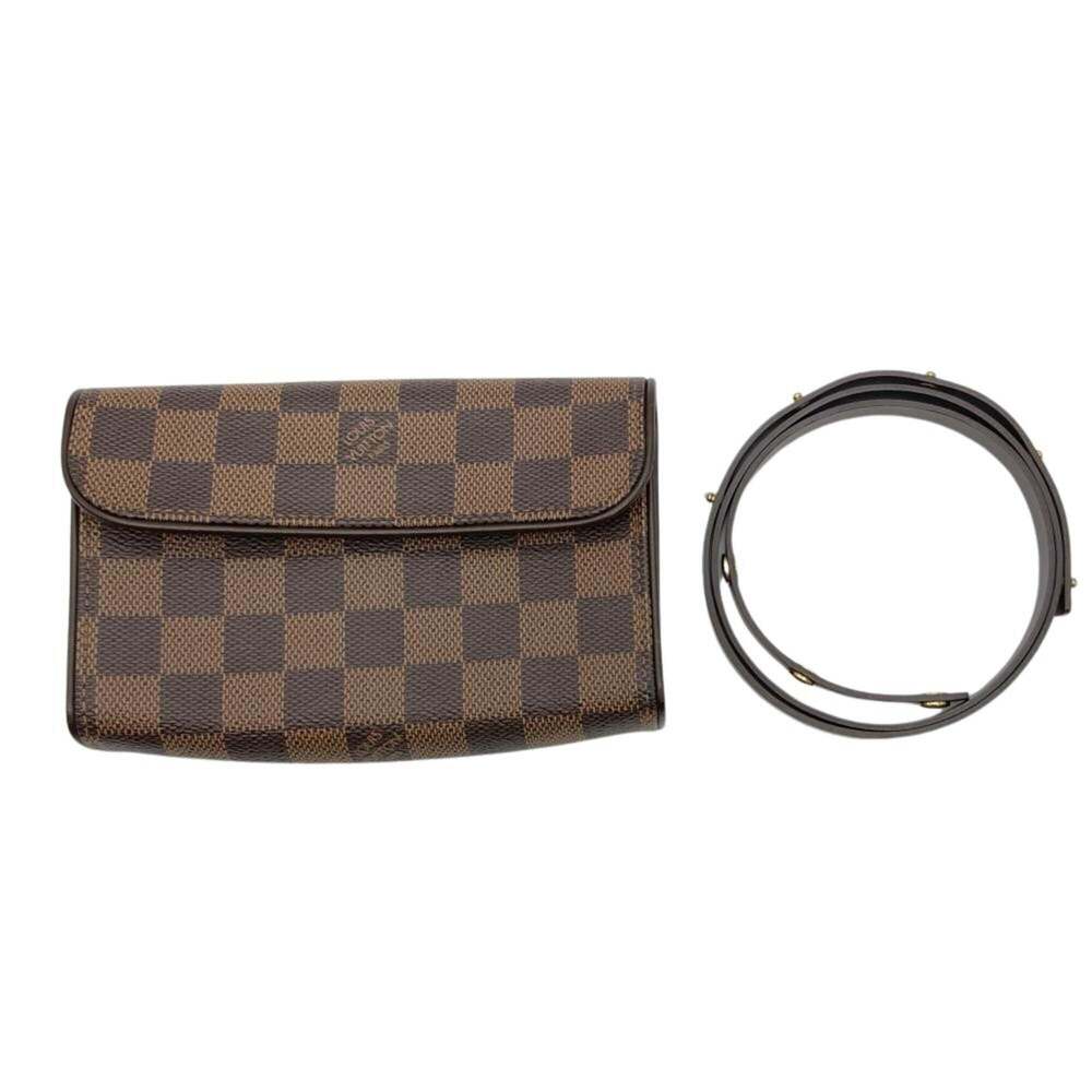 LOUIS VUITTON Brown Damier Pochette Hobo Bag - Picture 7 of 7